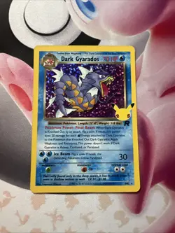 2021 Pokemon SWSH Celebrations Dark Gyarados Classic Collection #8/82 - Image 1