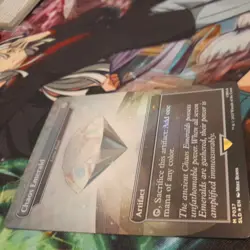 MTG Sonic Secret Lair Chaos Emerald (lotus Petal) White Foil M 7037 - Image 3