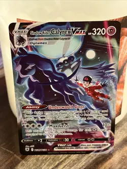 Pokemon Shadow Rider Calyrex VMAX TG18/TG30 Astral Radiance Trainer Gallery Holo - Image 1