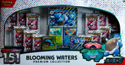 Pokemon 151 Blooming Waters Premium 12 Packs, Venusaur ex & Blastoise ex Sealed - Image 1