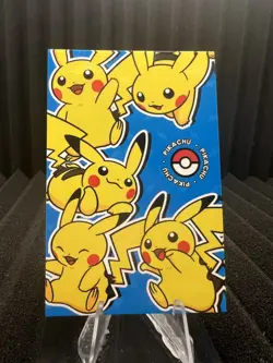 Pikachu - Cracked Ice Holo - Electric Pikachu Database - Pokemon - Image 1