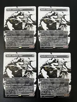 MTG- Skrelv, Defector Mite x4 - Phyrexia: All Will Be One (Borderless) - Image 1