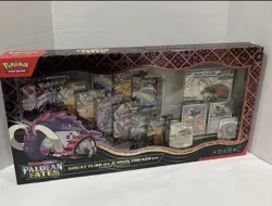 Pokemon TCG Paldean Fates Great Tusk & Iron Treads ex Premium Collection Sealed - Image 1
