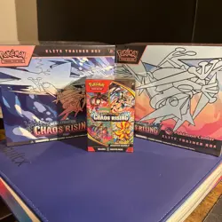 Pokemon - Chaos Rising Pokemon Center ETB - ETB - and Booster Bundle - Image 1