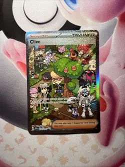 Clive 236/091 Pokemon TCG SV: Paldean Fates NM - Image 1