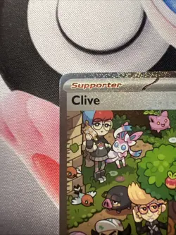 Clive 236/091 Pokemon TCG SV: Paldean Fates NM - Image 4