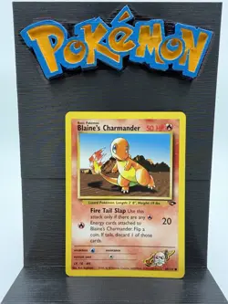 Pokemon TCG Blaine's Charmander Gym Challenge 60/132 Unlimited Common 50 HP - Image 1