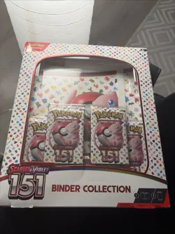 Pokemon TCG Scarlet & Violet - 151 Binder Collection - 4 Packs Read Description - Image 1