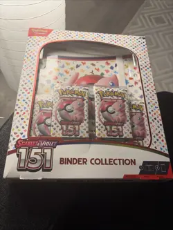Pokemon TCG Scarlet & Violet - 151 Binder Collection - 4 Packs Read Description - Image 4