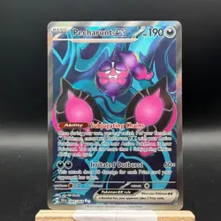 Pokemon TCG Pecharunt ex Ultra Rare SV: Shrouded Fable 085/064 2024 Darkness - Image 1