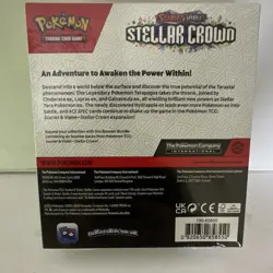 Pokemon TCG Scarlet & Violet Stellar Crown Booster Bundle 6 Packs English 2024 - Image 2