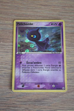 Carte Pokemon : Polichombr PV 40 - 72/101 - Ex Legendes Oubliees - Fr - 2005 - Image 1