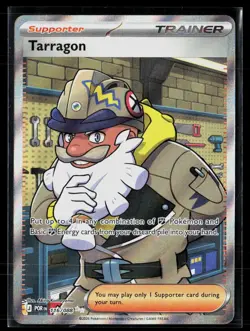 Tarragon 116/088 Ultra Rare Trainer Perfect Order Pokemon NM - Image 1