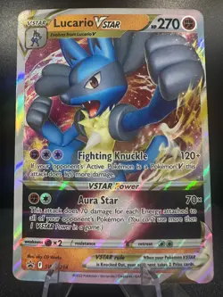 Lucario VSTAR SWSH214 Sword & Shield Promo Pokemon Near Mint - Image 1