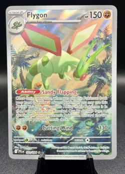 Flygon 101/094 Illustration Rare Phantasmal Flames Pokemon English NM/M - Image 1