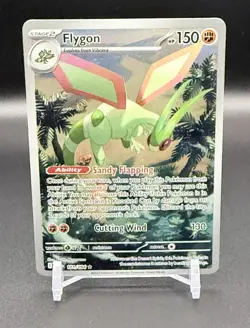 Flygon 101/094 Full Art Holo Pokemon ME02: Phantasmal Flames English NM - Image 1