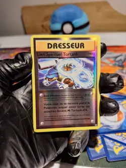 Pokemon Blastoise Spirit Link (Lien Spirituel Tortank) – Reverse Holo – French - Image 1