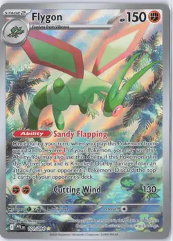 Flygon #101/094 Pokemon Phantasmal Flames In Hand Pokemon - Image 1