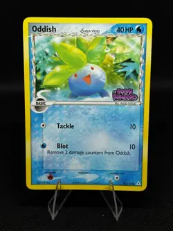 Pokemon Oddish EX Holon Phantoms 73/110 Delta Species Reverse Holo - Image 1