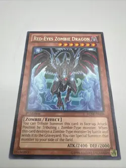 Yu-Gi-Oh! TCG Red-Eyes Zombie Dragon 1st Edition LCJW-EN206 - Image 2