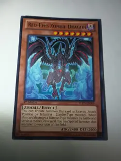 Red-Eyes Zombie Dragon LCJW-EN206 Legendary Collection 4: Joey's World 1st... - Image 1