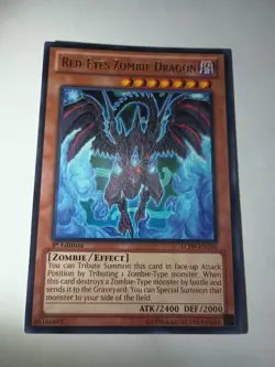 Red-Eyes Zombie Dragon LCJW-EN206 Legendary Collection 4: Joey's World 1st... - Image 2