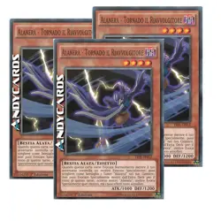 3x ALANERA - TORNADO IL RIAVVOLGITORE • Comune • TDIL IT012 • 1Ed • YUGIOH! - Image 1