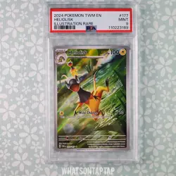 Pokemon Card Heliolisk 177/167 Secret Rare Scarlet Violet Twilight Masquerade - Image 1
