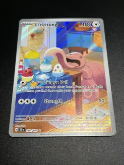 Pokemon Lickitung 180/162 SV05: Temporal Forces Holo Pokemon Card - Image 1