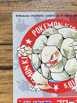 Pokemon Kids' Mini Card Golem Nintendo Bandai Pocket Monsters 1997 Japan - Image 3