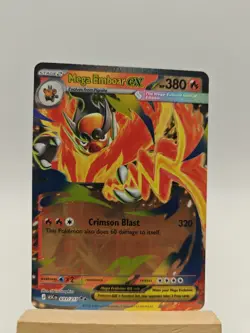 Mega Emboar ex - 031/217 031/217 Pokemon Double Rare ME: Ascended Heroes Card - Image 1