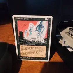 MTG ANIMATE DEAD Black Enchantment Fifth Edition - Image 2