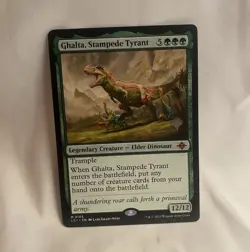 Wizards of the Coast Ghalta, Stampede Tyrant LCI Regular Mythic #0185 EN - Image 1