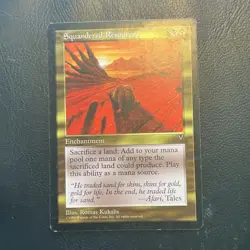 Wizards of the Coast Squandered Resources Rare Enchantment Visions - Image 1