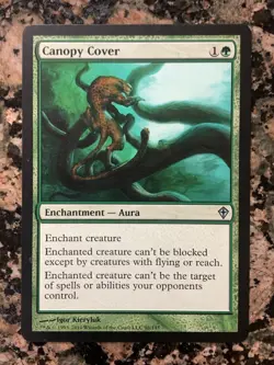 MTG Canopy Cover x1 Worldwake NM Magic the Gathering - Image 1