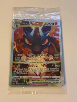 Lucario VSTAR Pokemon Sword & Shield Black Star Promo #SWSH291 Sealed - Image 1