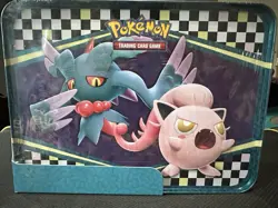 Pokemon TCG SCREAM TAIL & IRON VALIANT Collector Chest Tin Lunch Box New Sealed - Image 2