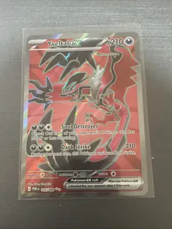 Yveltal ex 105/088 NM Perfect Order Ultra Rare Holo Pokemon - Image 1