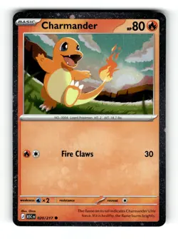 Pokemon TCG - Ascended Heroes - Charmander - 020/217 - Cosmos Holo Promo - Image 1
