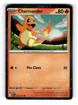 Pokemon TCG - Ascended Heroes - Charmander - 020/217 - Cosmos Holo Promo - Image 3