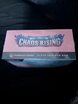 Pokemon TCG Chaos Rising Pokemon Center Sealed ETB Brand New Ship same day - Image 3
