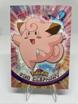 Clefairy #35 1999 Topps Pokemon TV Animation Edition - Image 1