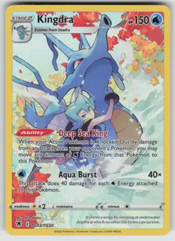 Kingdra TG03/TG30 Holo Astral Radiance Trainer Gallery Pokemon Holo LP - Image 1