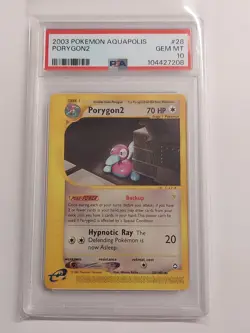PSA 10 Pokemon Aquapolis Rare Porygon2 28/147 GEM MINT Condition!! - Image 1
