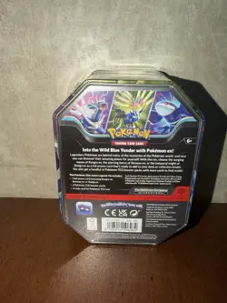 Pokemon Azure Legends Tin Xerneas ex 60ct Metal 2025 Multicolor Age 6+ - Image 2