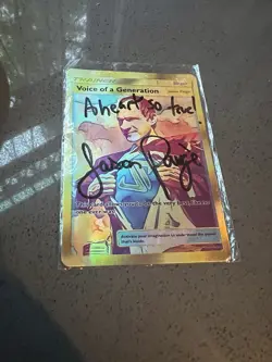 Pokemon Rare Voice of a Generation SIGNED by Pokemon Theme Singer Jason Paige NM - Image 1