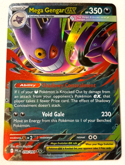Mega Gengar ex 056/094 Double Rare Phantasmal Flames NM/M Pokemon - Image 1