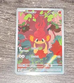Pokemon TCG Pansear Sv: White Flare Illustration Rare Holo 099/086 70HP EN - Image 1