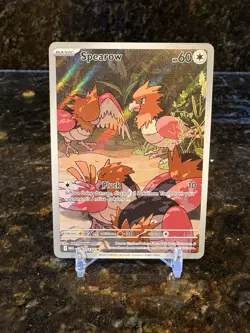 Pokemon TCG Spearow 151/132 Me01 Mega Evolution IR Holo English NM - Image 1