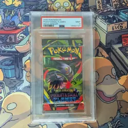 Pokemon Phantasmal Flames Pack ME 2025 PSA 9 Mint - Mega Gengar Art - Image 1